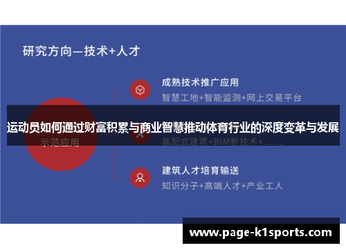 运动员如何通过财富积累与商业智慧推动体育行业的深度变革与发展 运动员如何通过财富积累与商业智慧推动体育行业的深度变革与发展