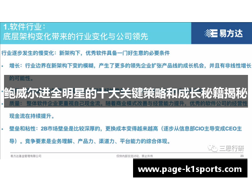 鲍威尔进全明星的十大关键策略和成长秘籍揭秘